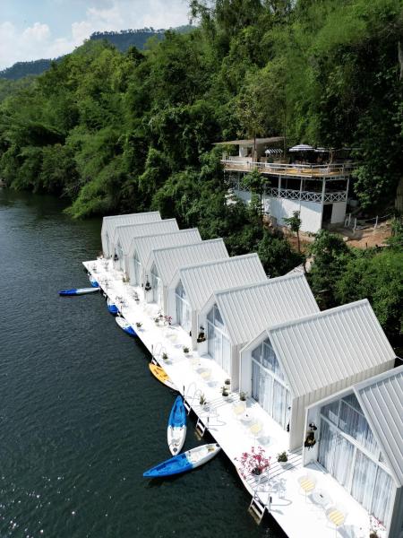 RaftDara Erawan Resort, Κράτηση  Tha Kradan Kanchanaburi Province