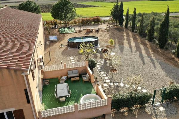 -Villa vigneronne moderne piscine et jaccuzi, Κράτηση  Saint-Jean-de-Fos Hérault